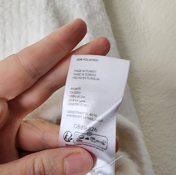 Anthropologie By Anthropologie Mock-Neck Fuzzy Sweater M - Picture 7 of 7